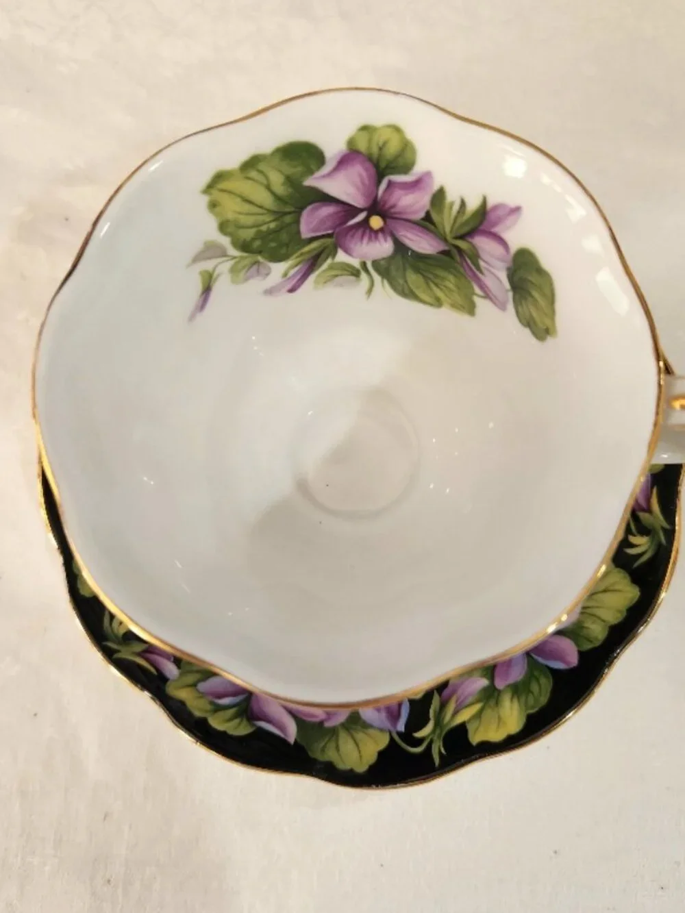 Royal Albert Provincial Flowers Cup & Saucer Made in England